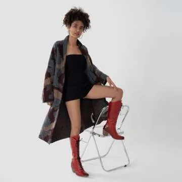 SO SIMPOK Retro Cowboy Boots for Stylish Women