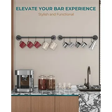 OROPY Wall Mounted Pot Pan Rack for Stylish Kitchens