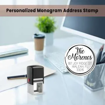 Custom Address Stamp for Personal Touches and Gifts