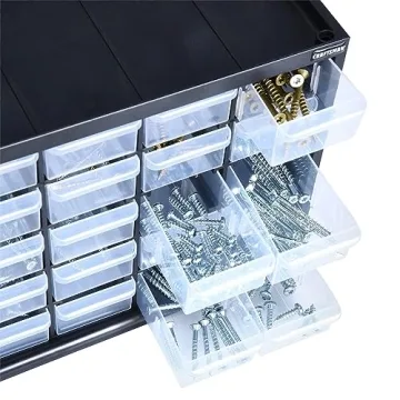CRAFTSMAN Storage Organizer with 30 Transparent Drawers