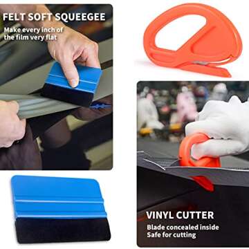 Complete Vinyl Wrap Tool Kit for Easy Installation