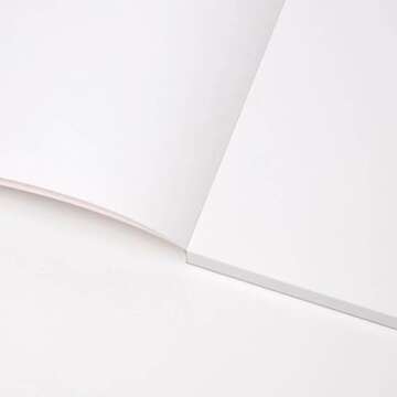 Clairefontaine - Ref 96538C - Paint'ON Multi-Technique Glued Paper Pad (40 Sheets) - A5 Size, 250gsm Heavyweight Paper, Natural Coloured Paper, Acid Free, pH Neutral