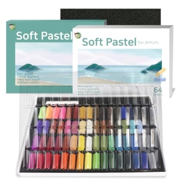 Vibrant HA SHI Soft Chalk Pastels for Creative Artists