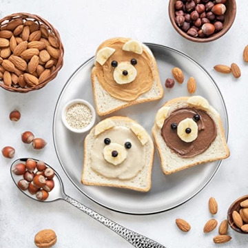 HaWare Stainless Steel Plates for Kids and Camping