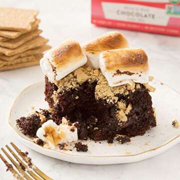 Miss Jones Baking Organic Cake and Cupcake Mix, Non-GMO, Vegan-Friendly, Moist and Fluffy: Chocolate (Pack of 3)