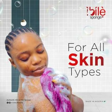 Ibile Authentic African Net Sponge for Luxurious Skin Care