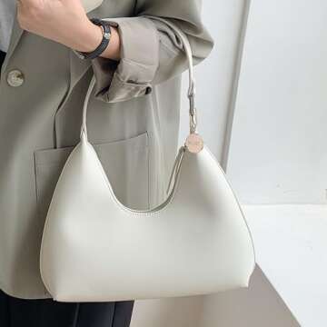 JOLLQUE Stylish Shoulder Bag for Women, Unique Design Handbag