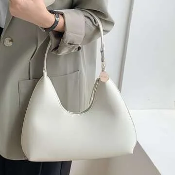 JOLLQUE Stylish Shoulder Bag for Women, Unique Design Handbag