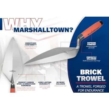 Durable MARSHALLTOWN Finishing Trowels for Perfect Masonry
