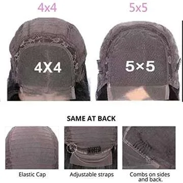 Doheroine Human Hair Wigs for Black Women - Natural Elegance