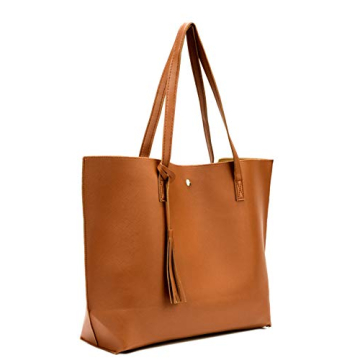 Stylish Nodykka Women Tote Handbag PU Faux Leather