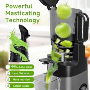 Cold Press Juicer for Whole Fruits and Vegetables