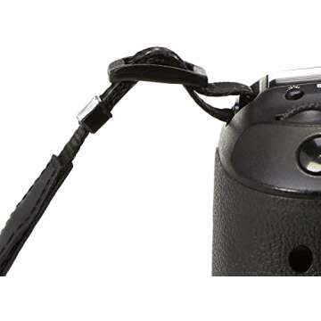 Amazon Basics - Camera Wrist Strap, Black, Solid, 9 x .8 x 1 Inches