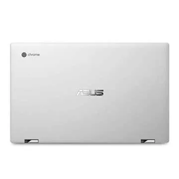 ASUS Chromebook Flip C434 2-In-1 Laptop- 14" Full HD 4-Way NanoEdge Touchscreen, Intel Core M3-8100Y Processor, 8GB RAM, 64GB eMMC Storage, Backlit KB, Chrome OS- C434TA-DS384T Silver