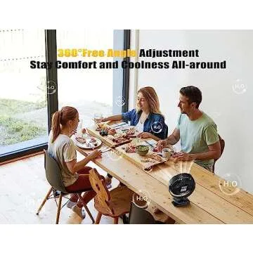 Powerful GRANDFAST Misting Fan for Outdoor Comfort