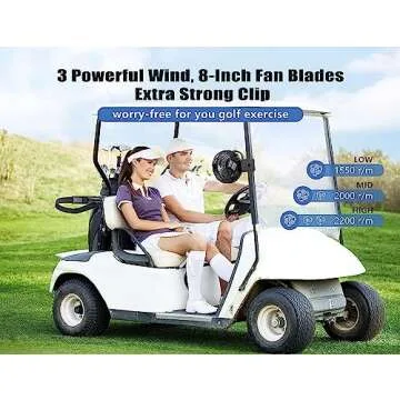 Powerful GRANDFAST Misting Fan for Outdoor Comfort