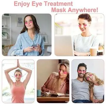 LAVONE Eye Mask - 15 Pairs for Dark Circles & Puffiness