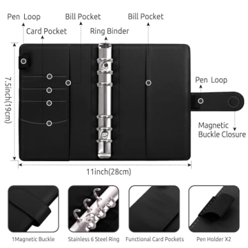 SKYDUE Budget Binder: Stylish Money Saving Solution