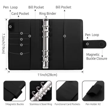 SKYDUE Budget Binder: Stylish Money Saving Solution