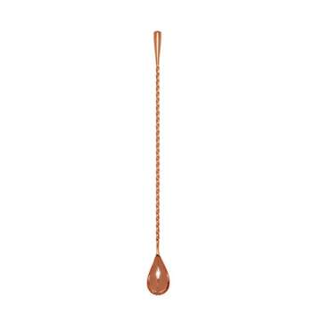 Cocktail Kingdom® Teardrop™ Barspoon Copper-Plated / 30cm