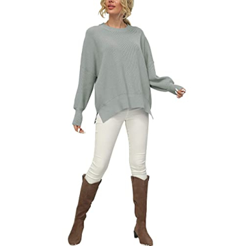 Oversized Knit Sweater Stylish Comfort for Women