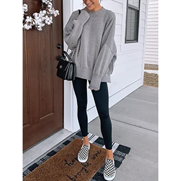 Oversized Knit Sweater Stylish Comfort for Women