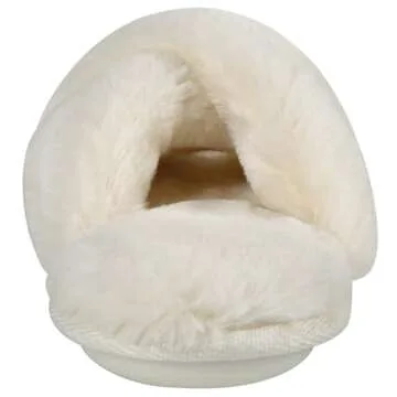 VONMAY Women's Cross Band Furry Slippers Comfy Style