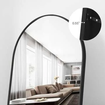 Stylish ZMYCZ Full Length Mirror with Durable Frame