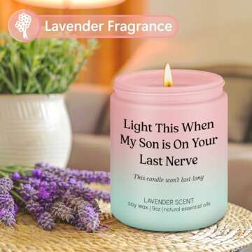 LEADO Candle - Humorous Gift for Daughter-in-Law for Any Occasion