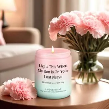 LEADO Candle - Funny Gifts for Daughter-in-Law