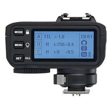 Godox X2T-N TTL Wireless Flash Trigger for Nikon, Bluetooth Connection, 1/8000s HSS,5 Separate Group...