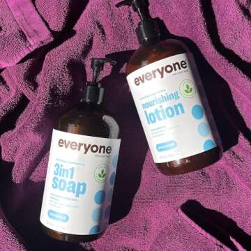 Everyone Nourishing Hand and Body Lotion – Unscented 32oz