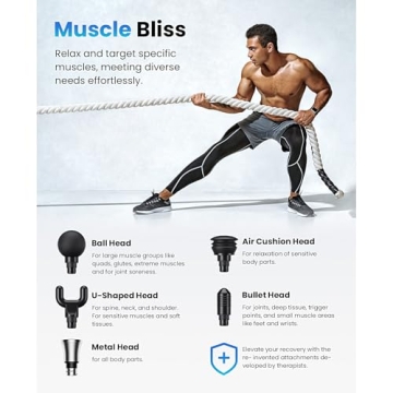 Bob and Brad C2 Max Massage Gun for Effective Muscle Recovery