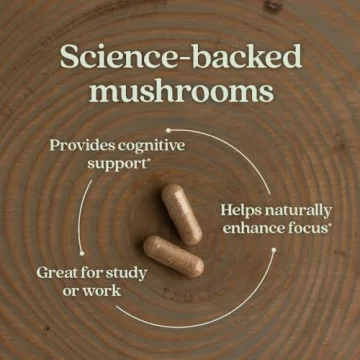 New Chapter Mind Force - Organic Mushroom Supplement