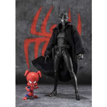 TAMASHII NATIONS - Spider-Man: Across The Spider-Verse - Spider-Man Noir & Spider-Ham (Spider-Man: A...