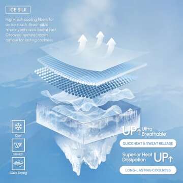 JOYSPELS Ice Silk Workout Tank Tops for Women - Cool & Stylish Activewear