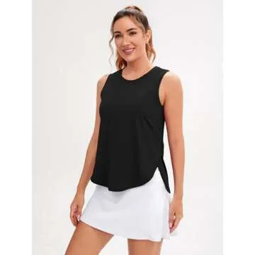 JOYSPELS Ice Silk Workout Tank Tops for Summer Comfort