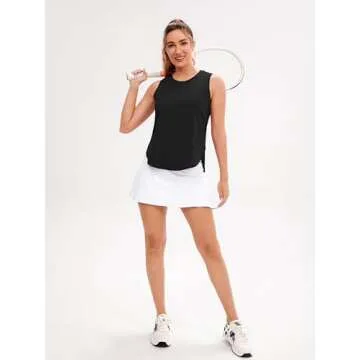 JOYSPELS Ice Silk Workout Tank Tops for Summer Comfort