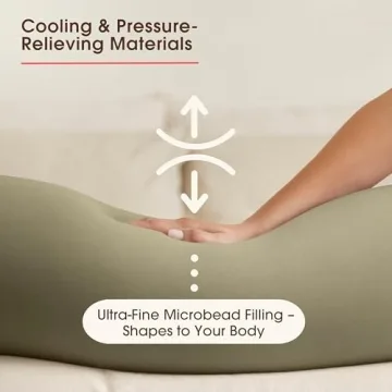 Adjustable Pregnancy Pillow for Side Sleeping – Full Body Support