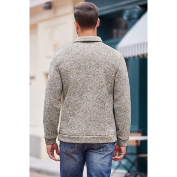 Stylish COOFANDY Men’s Knit Pullover Sweater for All