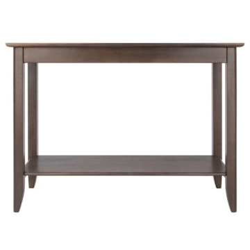 Santino Console Hall Table in Elegant Oyster Gray
