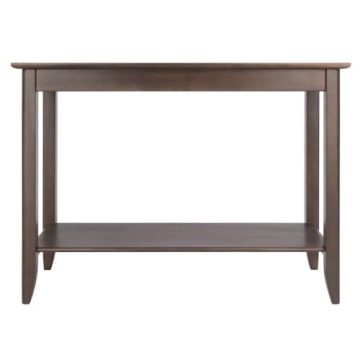 Santino Console Hall Table in Elegant Oyster Gray