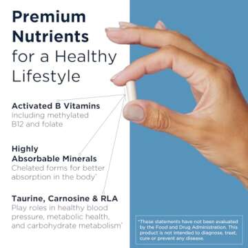 Designs for Health Metabolic Synergy Supplement - 360 Capsules