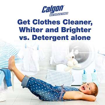 Calgon Liquid Water Softener for Brighter Laundry