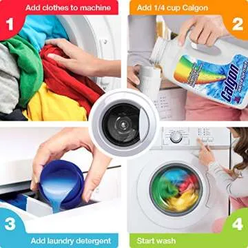 Calgon Liquid Water Softener for Brighter Laundry