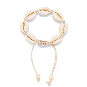 Starain Shell Necklace and Anklet Set for Beach Lovers