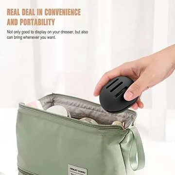 FERYES 2 PCS Makeup Sponge Holder – Shatterproof Eco-Friendly Silicone Beauty Make Up Blender Case for Travel