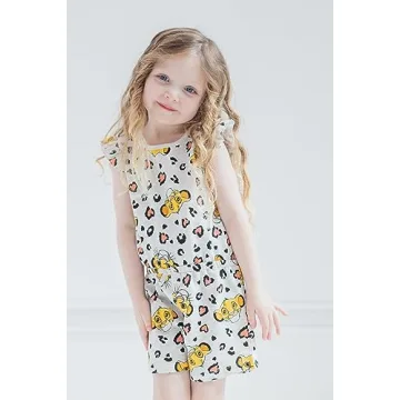 Disney Lion King Toddler Girls Stylish Sleeveless Romper