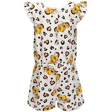 Disney Lion King Toddler Girls Stylish Sleeveless Romper