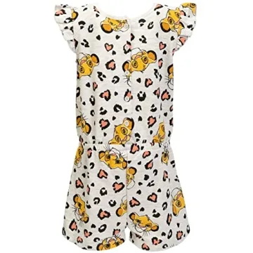 Disney Lion King Toddler Girls Stylish Sleeveless Romper